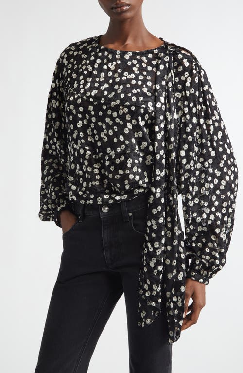 Isabel Marant Isabel Marant Firma Floral Dévoré Georgette Top