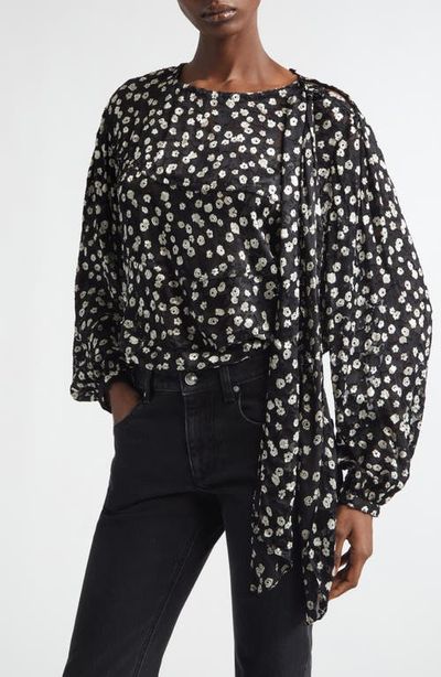 Isabel Marant Isabel Marant Firma Floral Dévoré Georgette Top