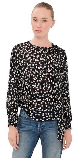 Isabel Marant Isabel Marant Firma Top Black/Ecru