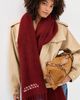 Isabel Marant Isabel Marant Firny GZ Scarf Burgundy One - 3