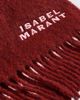 Isabel Marant Isabel Marant Firny GZ Scarf Burgundy One - 4
