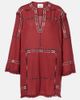 Isabel Marant Isabel Marant Freya embroidered silk tunic - 1