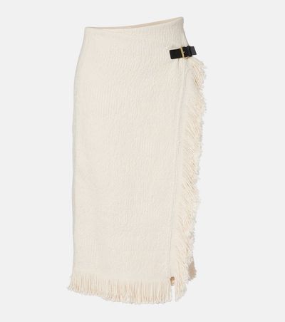 Isabel Marant Isabel Marant Galla cotton and linen midi skirt