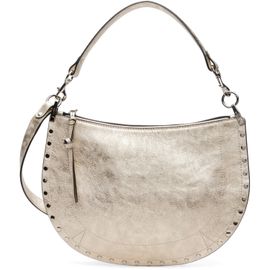 Isabel Marant Isabel Marant Gold Oksan Soft Zip Bag