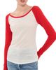Isabel Marant Isabel Marant Grace Cashmere Top Ecru/Red - 1