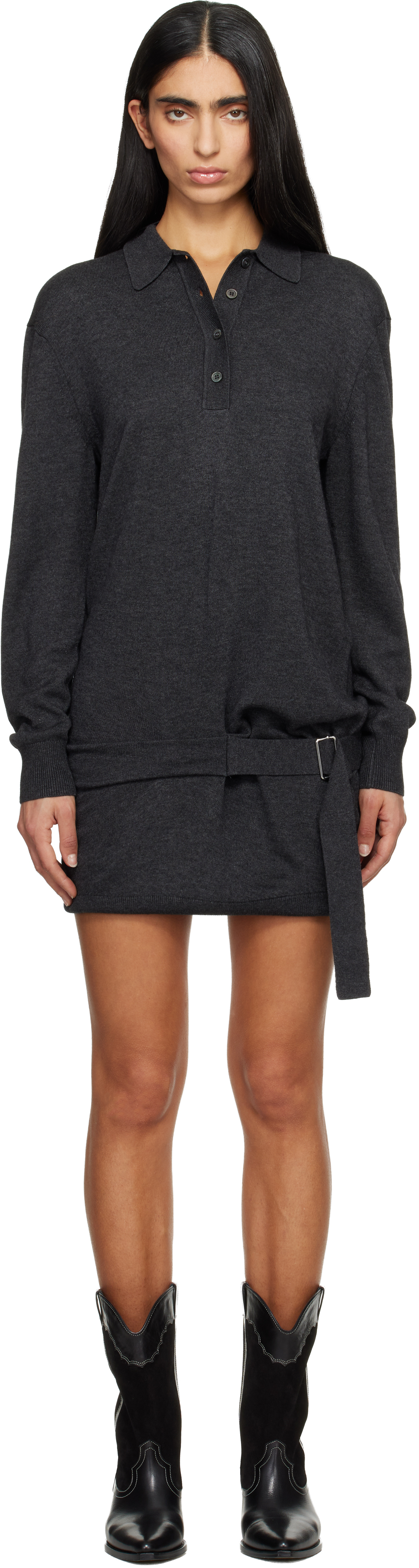 isabel marant grey dress Isabel Marant Etoile Audrey Dress Greyish Blue main image 1