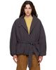 Isabel Marant Isabel Marant Gray Volinda Cotton Trench Jacket - 1