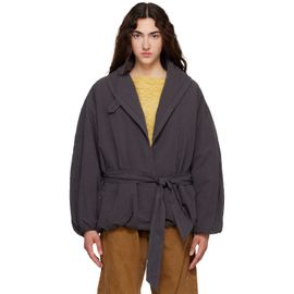 Isabel Marant Isabel Marant Gray Volinda Cotton Trench Jacket