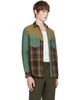 Isabel Marant Isabel Marant Green & Brown Sacha Shirt - 2