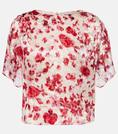 Isabel Marant Isabel Marant Hervane floral jacquard top