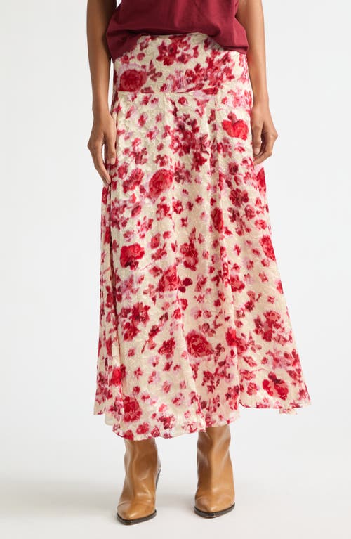 Isabel Marant Isabel Marant Hilza Floral Burnout Devoré Georgette Maxi Skirt