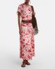 Isabel Marant Isabel Marant Hilza floral jacquard maxi skirt - 2