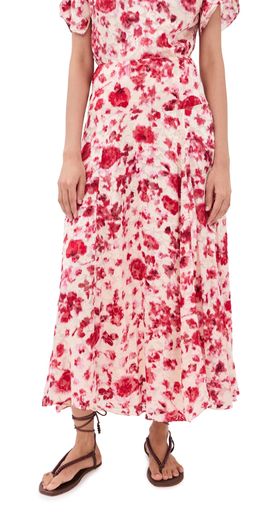 Isabel Marant Isabel Marant Hilza Skirt Ecru/Pink