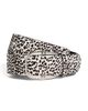 Isabel Marant Isabel Marant Holis Pony Hair Leather Belt Chalk/Black/Silver - 6