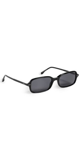 Isabel Marant Isabel Marant IM 0258/S Rectangle Sunglasses Black One