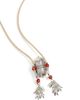 Isabel Marant Isabel Marant Janis Necklace Red/Silver One - 1