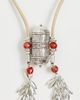 Isabel Marant Isabel Marant Janis Necklace Red/Silver One - 5
