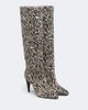 Isabel Marant Isabel Marant Jany zebra-print calf-hair knee-high boots - 1