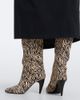 Isabel Marant Isabel Marant Jany zebra-print calf-hair knee-high boots - 3