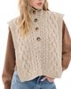 Isabel Marant Isabel Marant Kara Cable Knit Scarf Beige One - 1