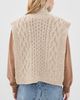 Isabel Marant Isabel Marant Kara Cable Knit Scarf Beige One - 4