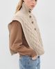 Isabel Marant Isabel Marant Kara Cable Knit Scarf Beige One - 5