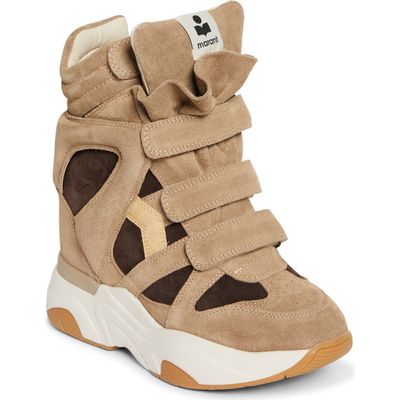 Isabel Marant Isabel Marant Kids' Balskee High Top Wedge Sneaker