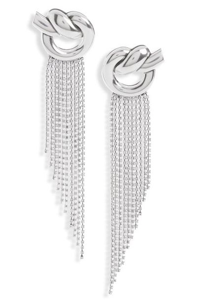 Isabel Marant Isabel Marant Knot Fringe Drop Earrings