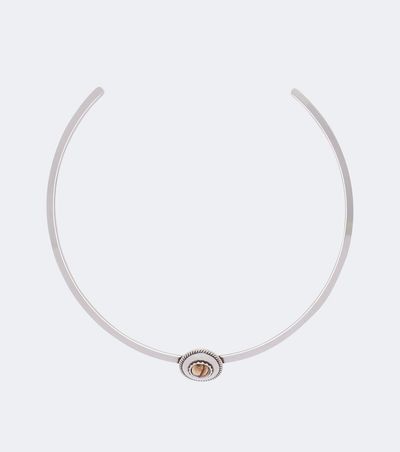 Isabel Marant Isabel Marant Lam embellished choker
