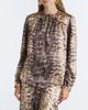 Isabel Marant Isabel Marant Laraya snake-print silk satin blouse - 5