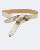 Isabel Marant Isabel Marant Lecce metallic leather belt - 1