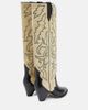 Isabel Marant Isabel Marant Leila leather and suede cowboy boots - 3