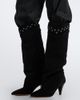 Isabel Marant Isabel Marant Lezra embellished suede knee-high boots - 2