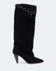 Isabel Marant Isabel Marant Lezra embellished suede knee-high boots - 5
