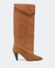 Isabel Marant Isabel Marant Lezra suede and leather knee-high boots - 5