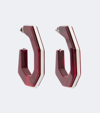 Isabel Marant Isabel Marant Liu embellished hoop earrings