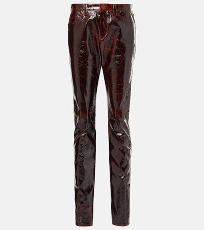 Isabel Marant Isabel Marant Lovis cotton-blend slim pants