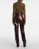 Isabel Marant Isabel Marant Lovis cotton-blend slim pants - 3