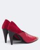 Isabel Marant Isabel Marant Luza suede-trimmed snake-effect leather pumps - 4