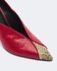 Isabel Marant Isabel Marant Luza suede-trimmed snake-effect leather pumps - 5