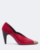 Isabel Marant Isabel Marant Luza suede-trimmed snake-effect leather pumps - 6