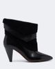 Isabel Marant Isabel Marant Lyone leather and suede ankle boots - 5