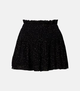 Isabel Marant Isabel Marant Maelly silk georgette shorts