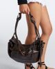 Isabel Marant Isabel Marant Maia Medium snake-effect leather shoulder bag - 3