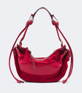 Isabel Marant Isabel Marant Maia Medium suede and leather shoulder bag