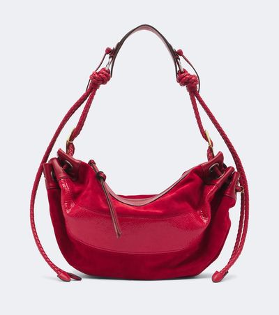 Isabel Marant Isabel Marant Maia Medium suede and leather shoulder bag