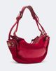 Isabel Marant Isabel Marant Maia Medium suede and leather shoulder bag - 4