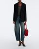 Isabel Marant Isabel Marant Maia Medium suede and leather shoulder bag - 5