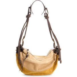 Isabel Marant Isabel Marant Medium Maia Colorblock Suede Shoulder Bag