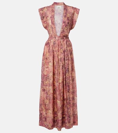 Isabel Marant Isabel Marant Melissa printed silk voile maxi dress